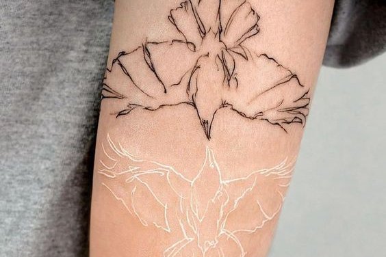 White tattoos