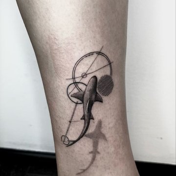 Shark tattoo