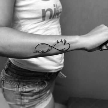 Infinity tattoo design