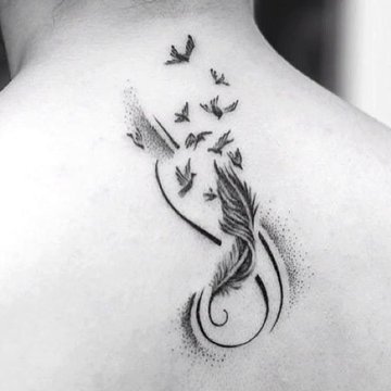 Infinity tattoo design