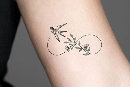 Infinity tattoo design