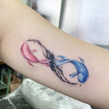 Infinity tattoo design