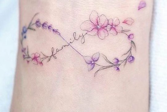 Infinity tattoo design