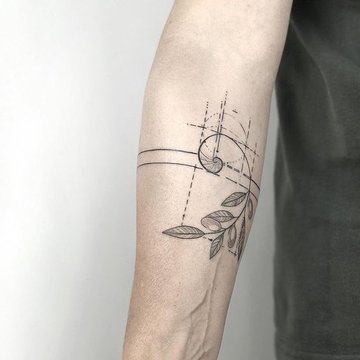 Geometric tattoo