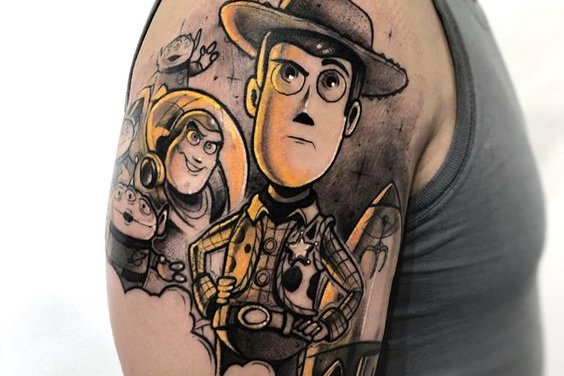 Toy Story tattoo