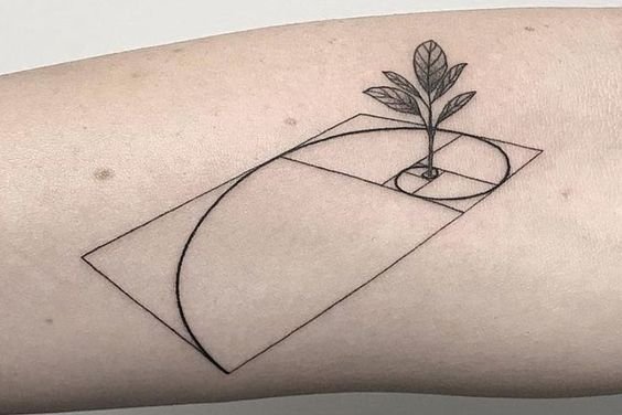 Geometric tattoo