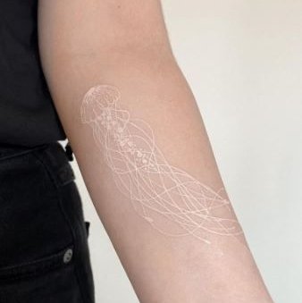 White tattoos