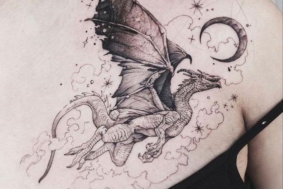 dragon tattoo design