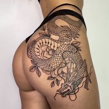 dragon tattoo design