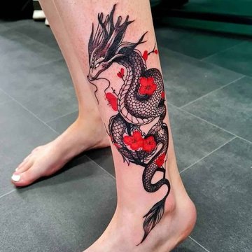 dragon tattoo design