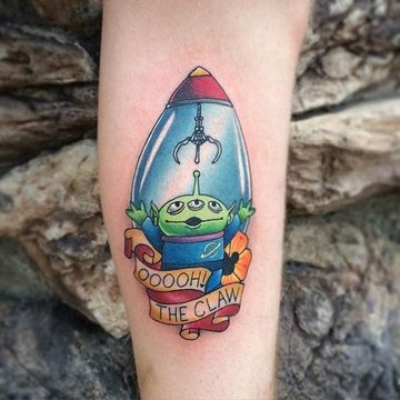 Toy Story tattoo