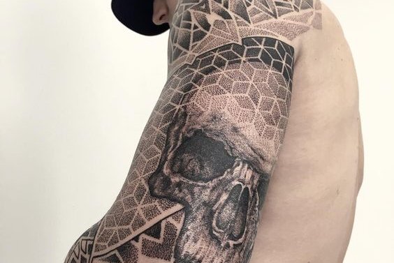 Dotwork tattoo