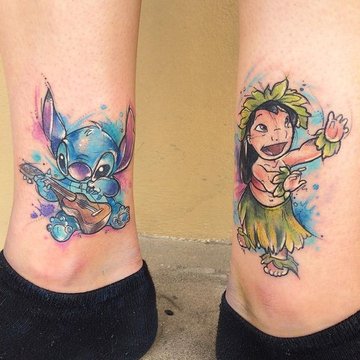 Lilo and Stitch tattoo