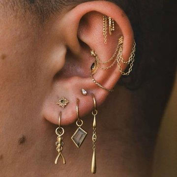 Hidden Helix Piercing