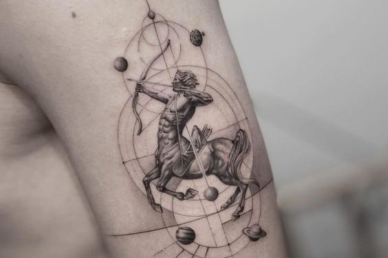 sagittarius tattoo ideas