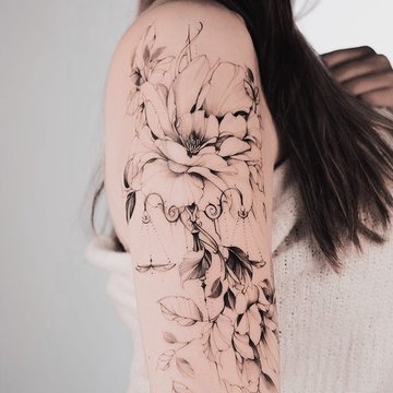 libra tattoo design