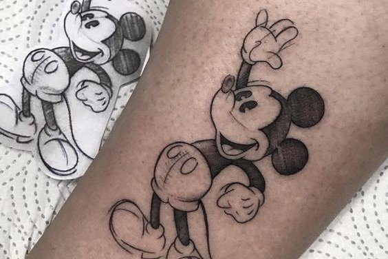 Mickey Mouse tattoo