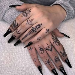 Finger Tattoo