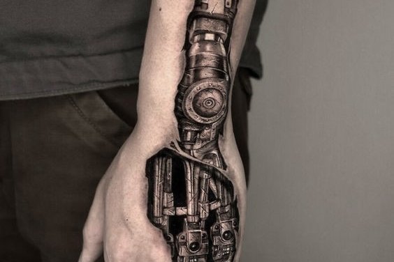 Cyberpunk tattoo