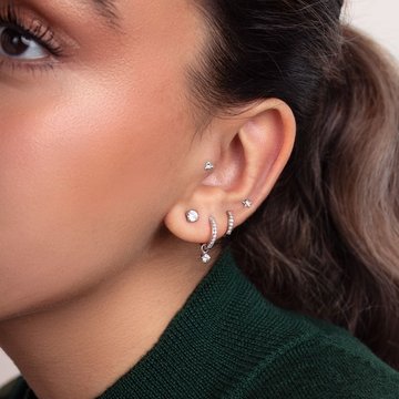 Mid Helix Piercing