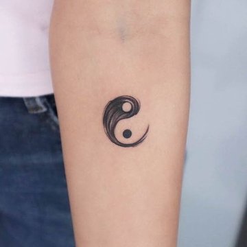 Yin Yang tattoo designs