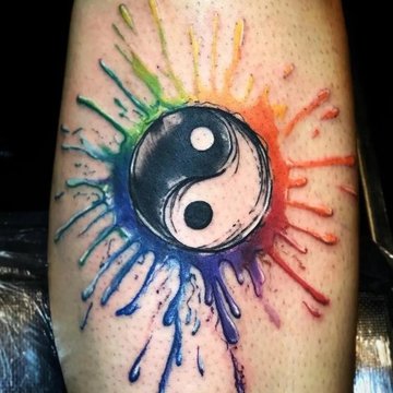 Yin Yang tattoo designs