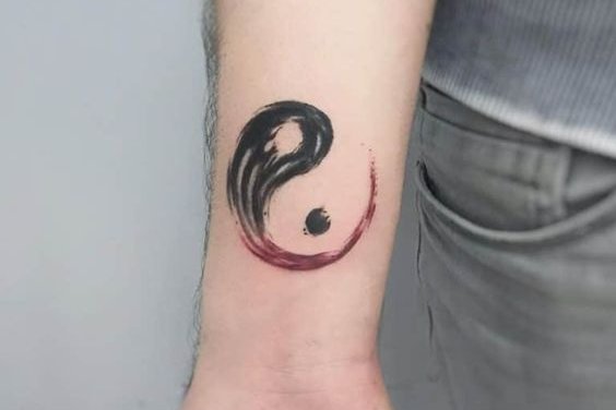 Yin Yang tattoo