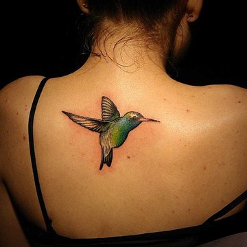 Hummingbird tattoo