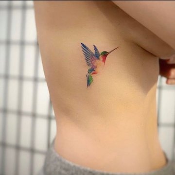 Hummingbird tattoo