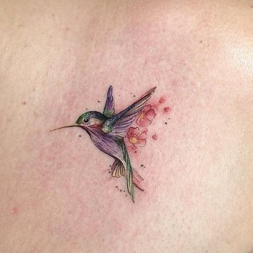 Hummingbird tattoo