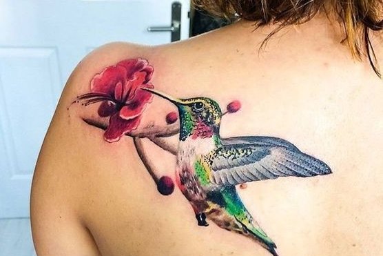Hummingbird tattoo
