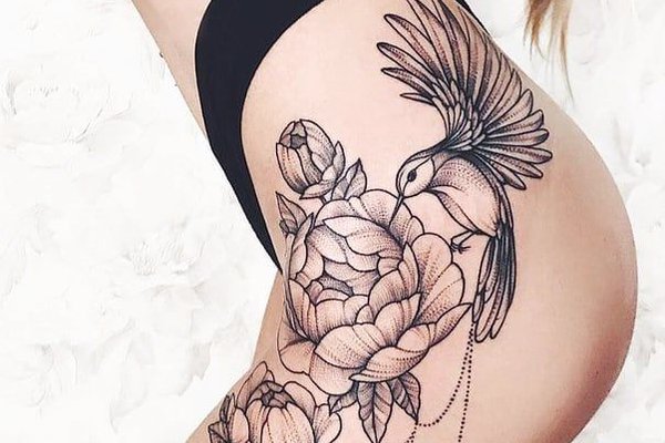 Hummingbird tattoo