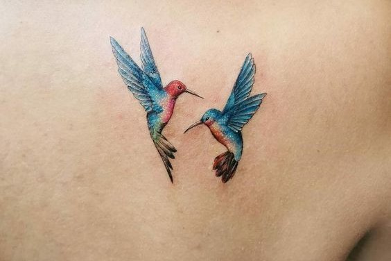 Hummingbird tattoo