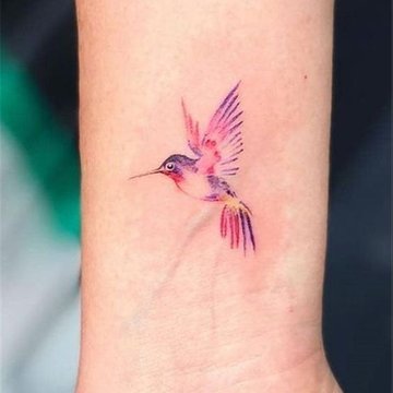 Hummingbird tattoo