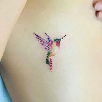Hummingbird tattoo