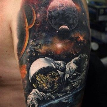 Space tattoo designs