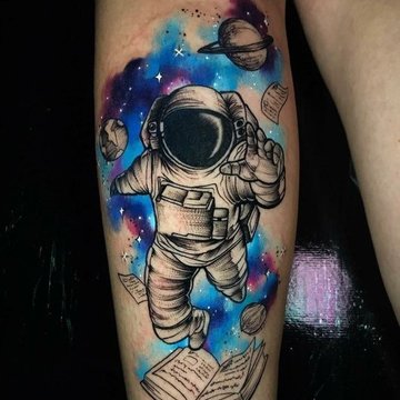 Space tattoo designs