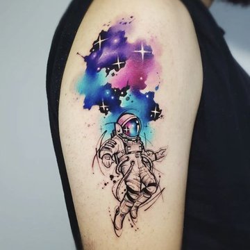 Space tattoo designs
