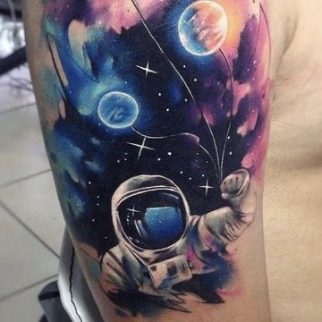 Space tattoo designs