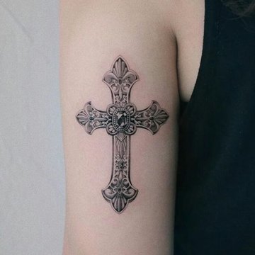 cross tattoo design