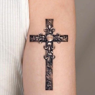 cross tattoo design