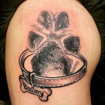 Paw tattoos
