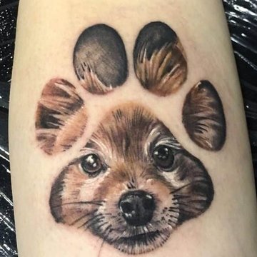 Paw tattoos
