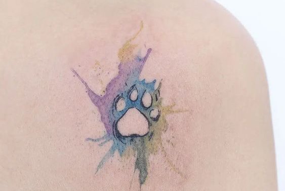Paw tattoos