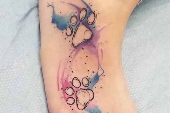 Paw tattoos