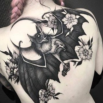 bat tattoo ideas