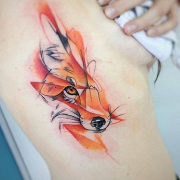fox tattoo designs