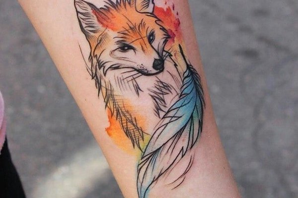 fox tattoo designs