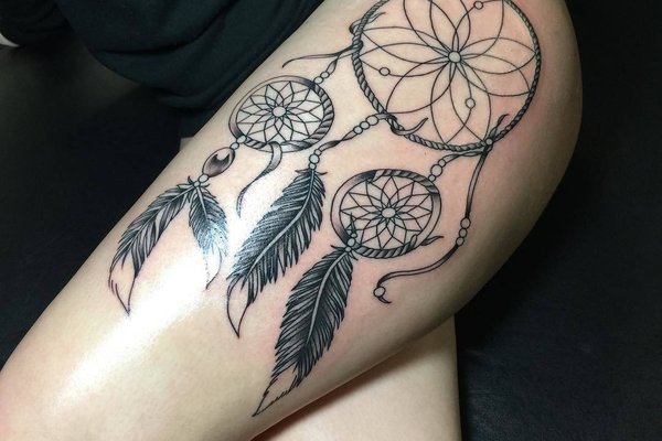 dream catcher tattoo ideas