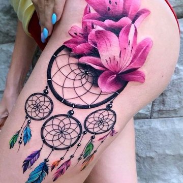 dream catcher tattoo ideas